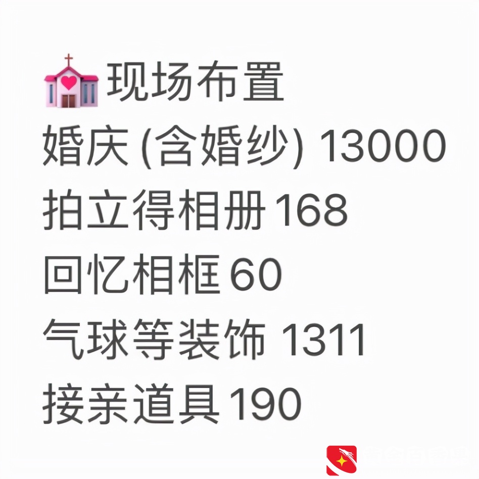 普通人办一场婚礼要用多少钱？