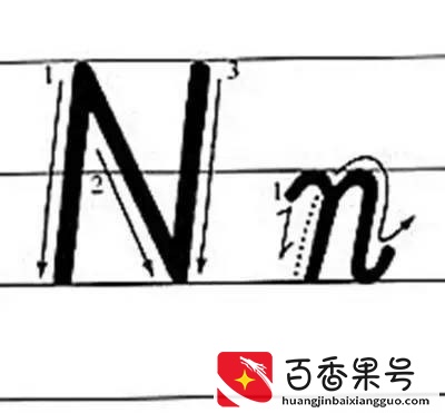 有关26个英文字母手写体的注意事项。