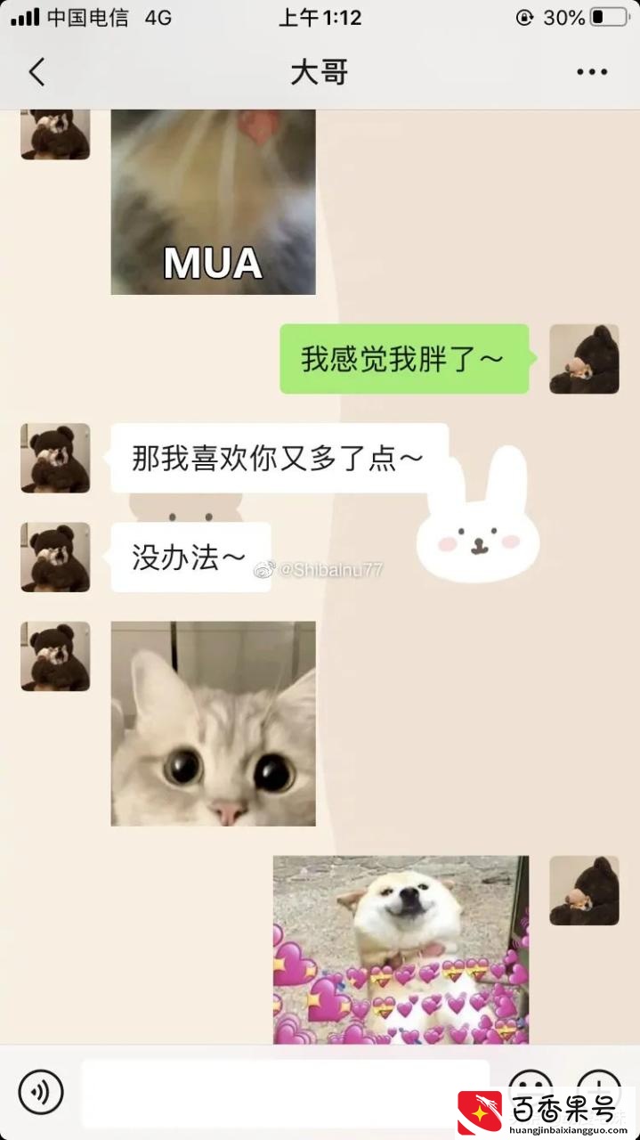恋爱在的聊天记录有多甜？