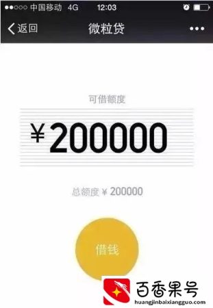 我的V支付里为什么没有微粒贷？