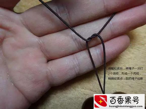简单的手串打结方式，手残党也能学会