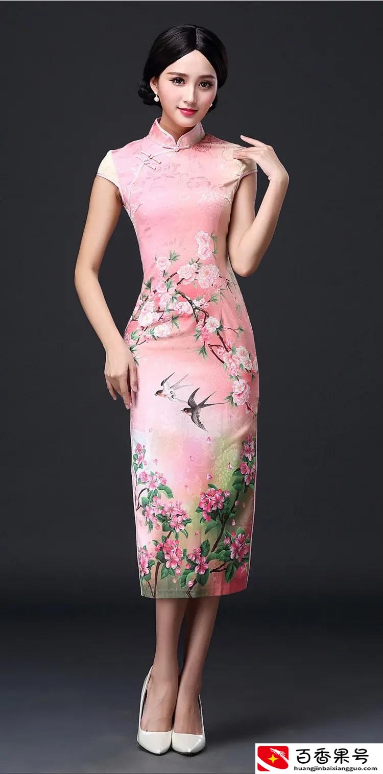 高开衩旗袍，如何防走光？