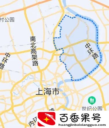 上海市中心七区，区位分析……