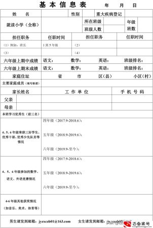 精英初中部要求新初一完成信息登记，是否有套路？进来聊