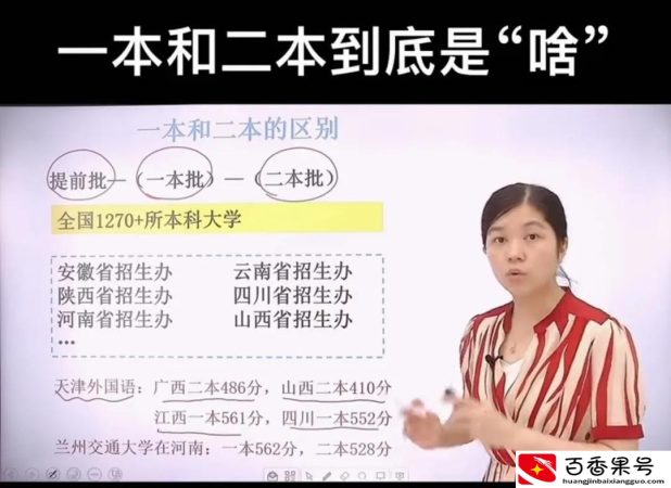 一本二本区别在哪里
