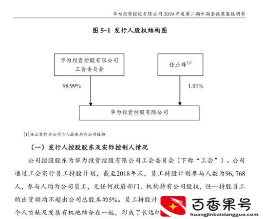 华为真正的大股东是谁