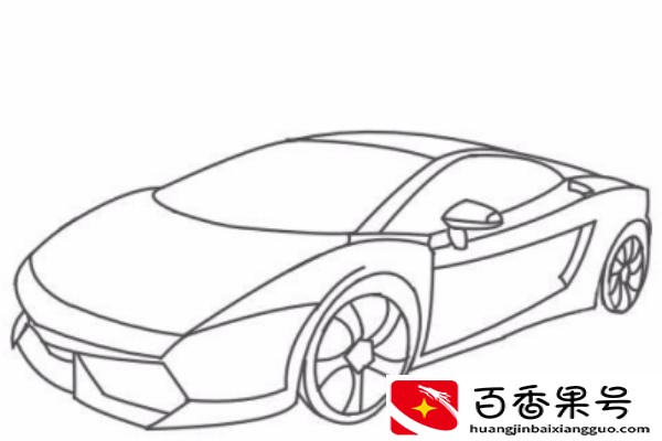 兰博基尼怎么画