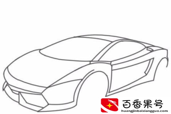兰博基尼怎么画