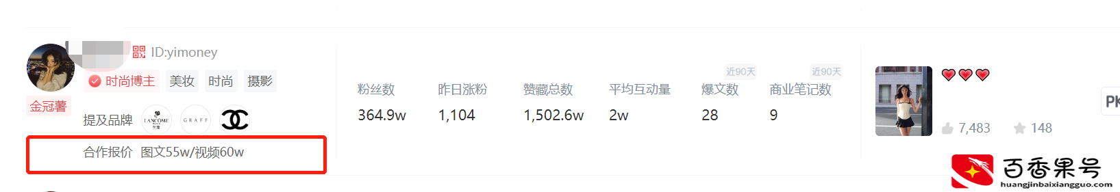 30万粉丝一个月挣多少钱