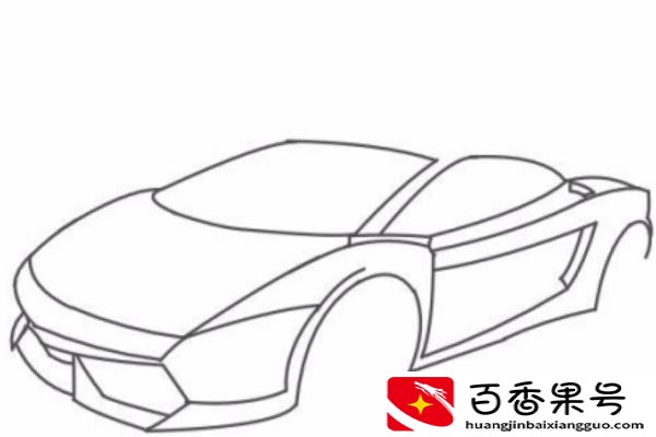 兰博基尼怎么画