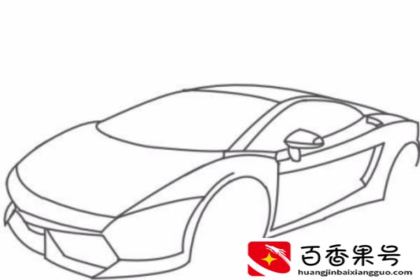 兰博基尼怎么画