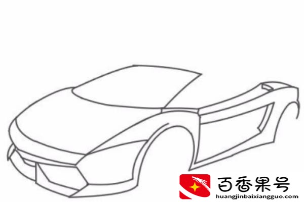 兰博基尼怎么画