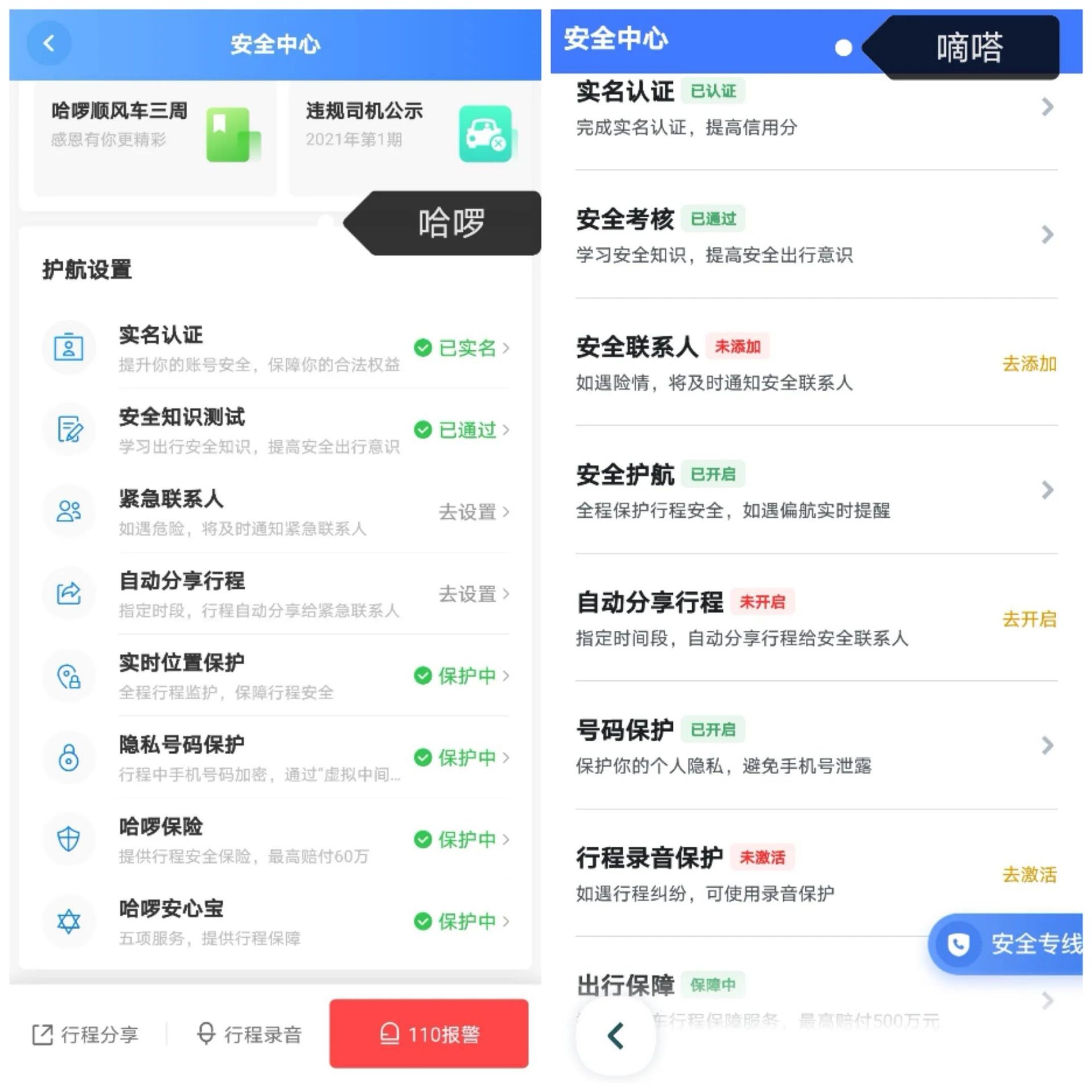 顺风车出行有哪些平台