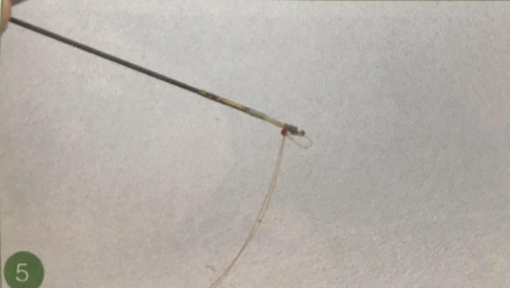 新买的鱼竿怎么绑鱼线