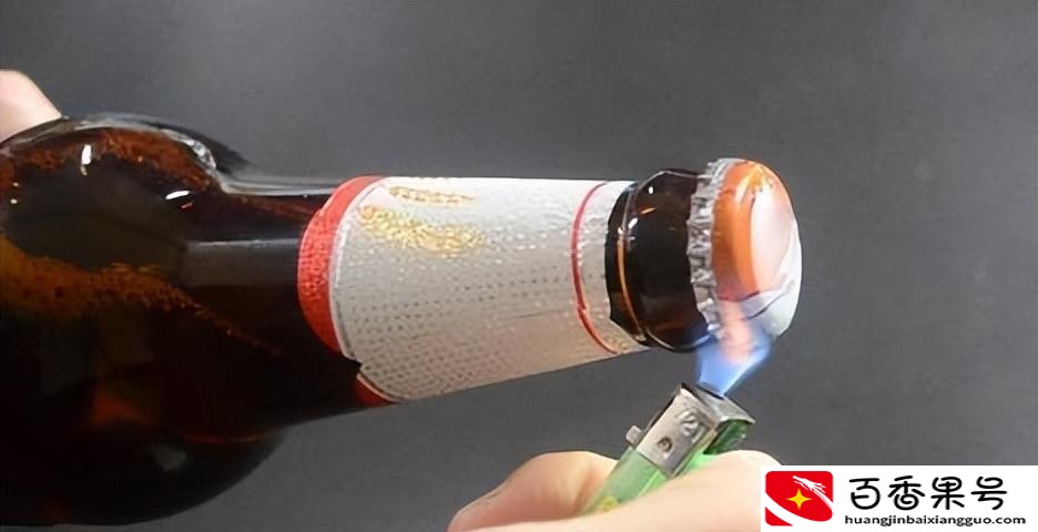 徒手开啤酒瓶盖