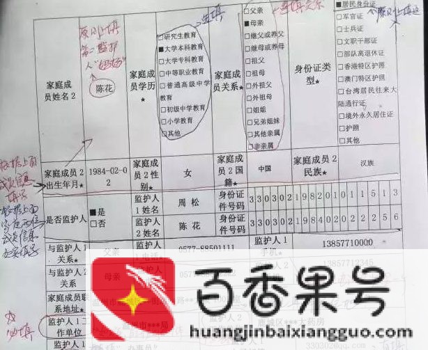 父母职业一栏怎么填