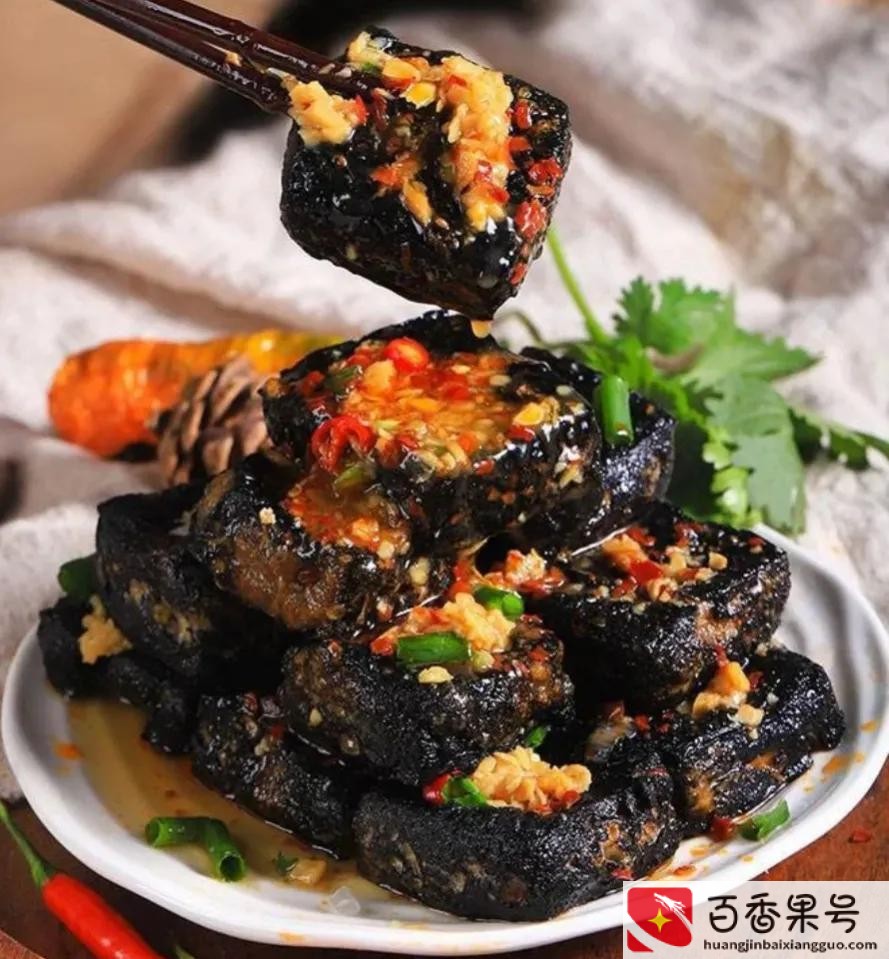 臭豆腐为什么是黑色