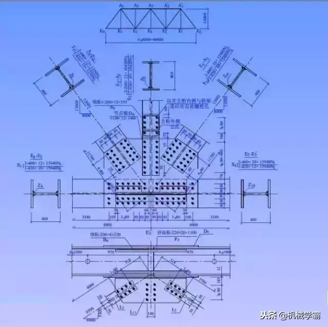 学看钢结构图纸的最快方法