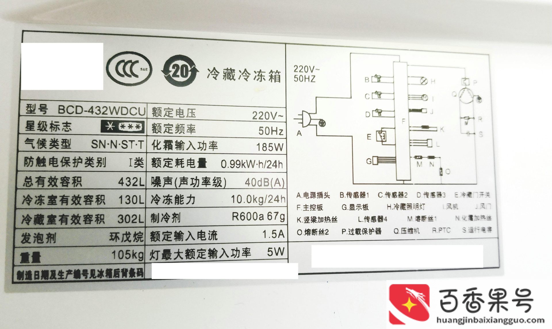 冰箱费电吗一个月大概多少钱