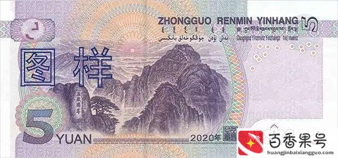 人民币后面的景区分别是哪里