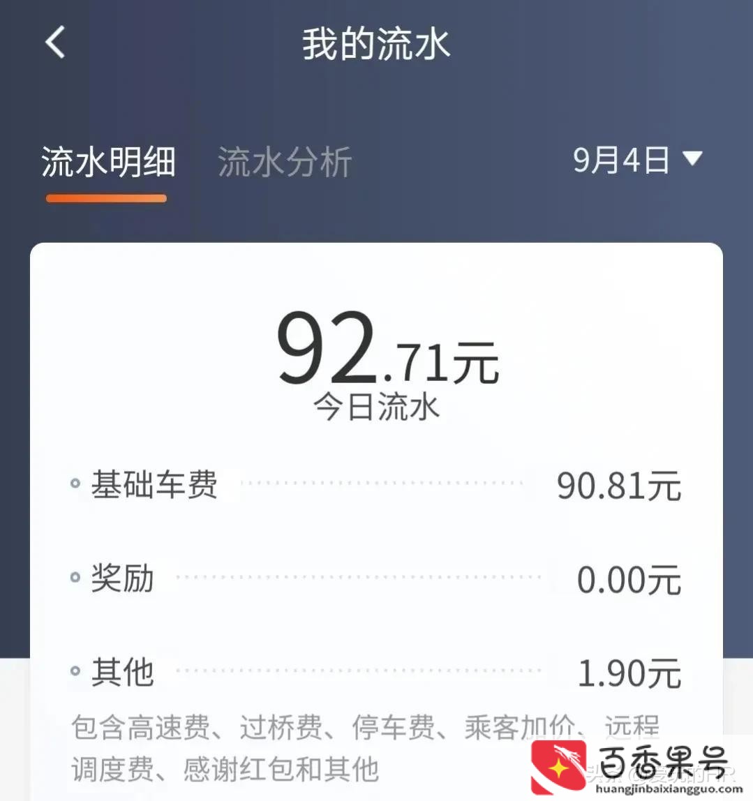 兼职跑滴滴一个月能挣多少钱