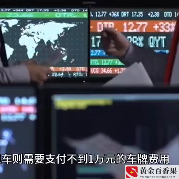 北京车牌多少钱